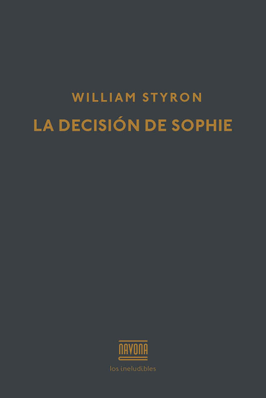 DECISION DE SOPHIE,LA